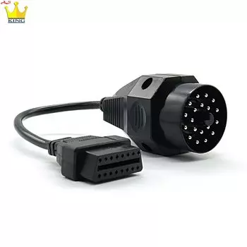 Адаптер OBD для BMW 20pin к OBD2 16-контактный гнездовой разъем e36 e39 X5 Z3 obd2 кабель для BMW 20-контактный разъем