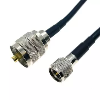 Адаптер переходник UHF PL259 на mini UHF SNDSINDE 12 дюймов ~ 30 м