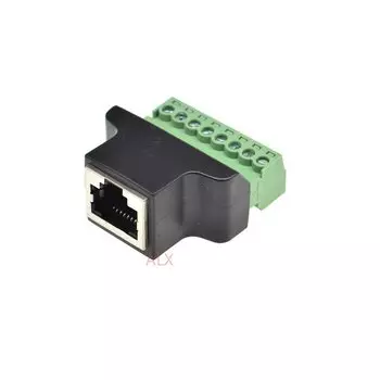 Адаптер RJ45 Female to 8 Pin ALINSIN
