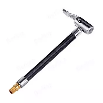 Адаптер шланга для надувания шин, 20 см/дюйма, используется для скручивания и преобразования в блокировку соединения, с металлическим зажимным патроном и воздушным шлангом