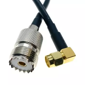 Адаптер SMA папа - UHF мама RG58 12 дюймов ~ 30 м SNDSINDE