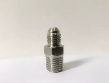 Адаптер соединитель 1/4", нержавеющая сталь YOHOYAMA