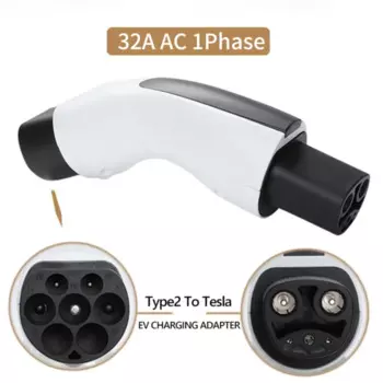 Адаптер Tesla TPC, тип 2 в Tesla, 32 А, 7 кВт, адаптер переменного тока, тип 2 Tesla, EV зарядное устройство IEC 62196, разъем для Tesla модели S/X/3/y