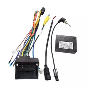 Адаптер жгута проводов автомобильного радио с кабелем питания Canbus Box Decode Android для Great Wall Haval H6 F7 2018-2019