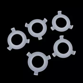 Адаптеры абажуров ZLinKJ, белые, 5 шт.