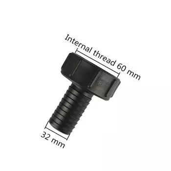 Adhere To Fly пластиковый IBC адаптер для бака 60 мм