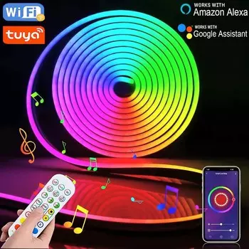 Adiodo RGB Неоновая лента 5V USB водонепроницаемая 1M/2M/3M/5M