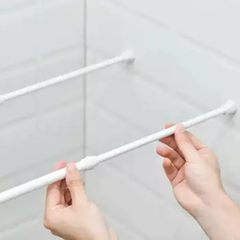 Металлическая регулируемая штанга для штор 32-90 см