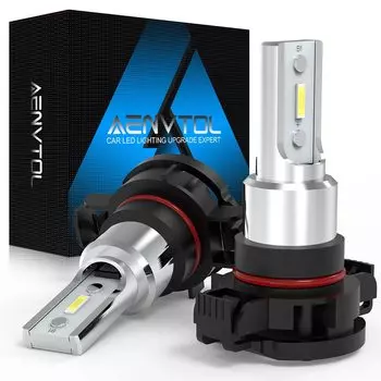 AENVTOL 2 шт. Canbus 2504 PSX24W светодиодные фары противотуманные фары для Jeep Grand Cherokee wk2 Wrangler jk Patriot Dodge Charger Chevrolet Captiva Subaru Impreza автомобильные аксессуары светодиодные лампы 10000LM