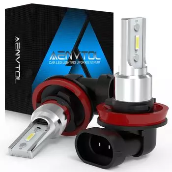 AENVTOL 2X Canbus H8 H11 H16JP H10 9005 HB3 9006 HB4 светодиодные противотуманные фары для Toyota CHR Corolla Auris Hilux Avensis T27 Rav4 Honda Civic CRV Accord Lexus is250 Infiniti q50 Mazda Mitsubishi Suzuki Subaru