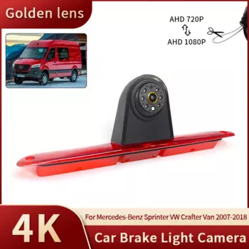 AHD 1080P HD CCD водонепроницаемый автомобильный стоп-сигнал задний вид камера заднего вида для Mercedes-Benz Sprinter VW Crafter Van 2007-2018