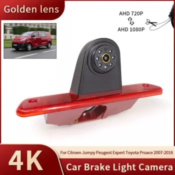 AHD 1080P водонепроницаемый автомобильный стоп-сигнал задний вид камера заднего вида для Citroen Jumpy Peugeot Expert Toyota Proace 2007-2016