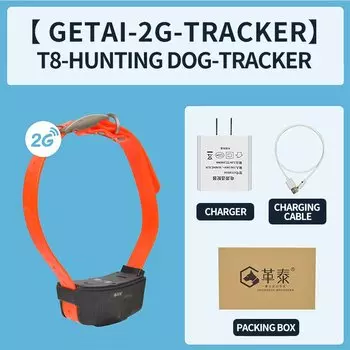 AHGUEP 50/20/10/1Pcs НОВЫЙ 4G GPS-трекер для собак Отслеживание в реальном времени Удаленно фотографировать GPS-локатор для охотничьих собак для позиционирования домашних животных