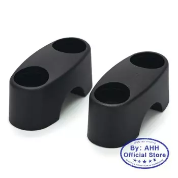 AHH 1 пара мотоциклетного руля из алюминиевого сплава с ЧПУ 7/8 "22 мм, зажимы для подъема руля для YAMAHA SR400 HONDA CB400