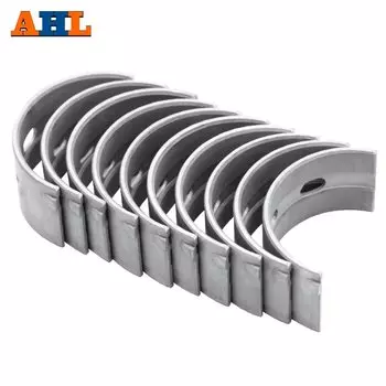 AHL, 10 шт., STD ~ + 100, детали двигателя мотоцикла, главный подшипник коленчатого вала для Yamaha YZF-R1 YZFR1 YZF R1 1000 2009-2014