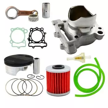AHL мотоциклетный цилиндр поршневые кольца прокладки клапан комплект шатунов STD 77 мм для KAWASAKI KX250F KXF250 KX 250F 2009-2016