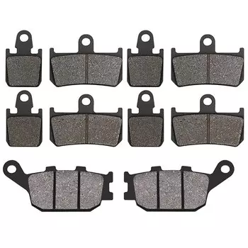 AHL полуорганические металлические передние и задние тормозные колодки для мотоцикла YAMAHA YZFR1 YZF R1 2007 2008 2009 2010 2011 2012 2013 2014