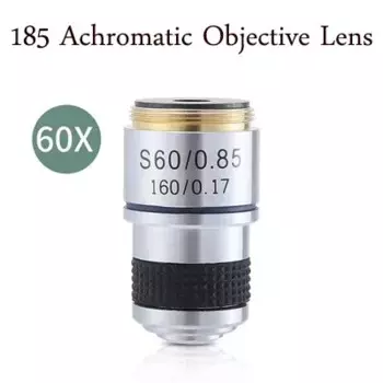 Ахроматический объектив JLLSMCMGGX yYHS1254 для биологического микроскопа 4X 10X 20X 40X 60X 100X