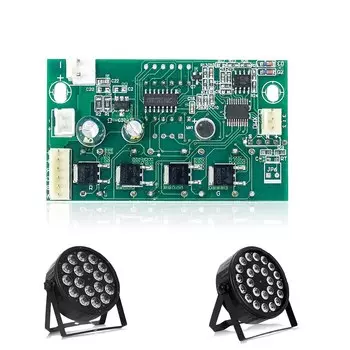 AICPOSE RGBW 4 в 1 светодиодная материнская плата 7x12Вт