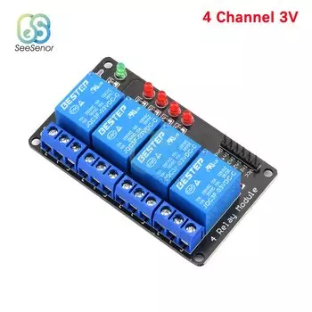 Aideepen 1/2/4 Channel Relay Module Board