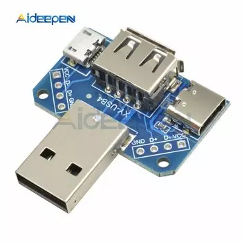Aideepen 2.54mm USB адаптер