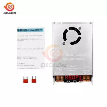 Aideepen 450 Вт MPPT солнечный контроллер заряда 12-50 В