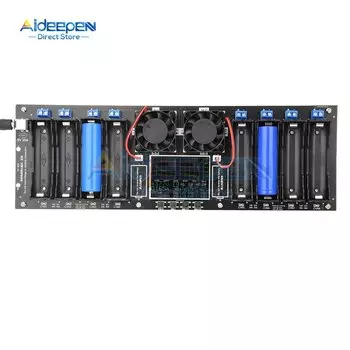 Aideepen 8-канальный тестер емкости литиевых батарей 18650