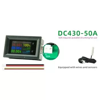 Aideepen 8 в 1 Цифровой Вольтметр Амперметр