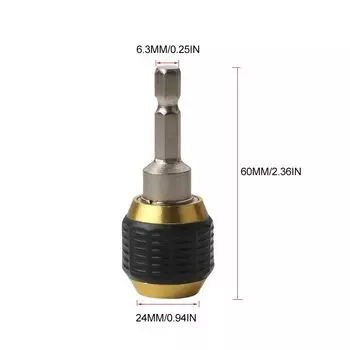 Aideepen Быстросъемная муфта для электродрелей 1/4