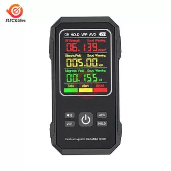 Aideepen Цифровой детектор электромагнитного излучения