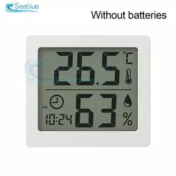 Aideepen Цифровой термогигрометр с часами