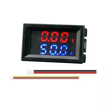 Aideepen Цифровой вольтметр амперметр DC 4V-30V