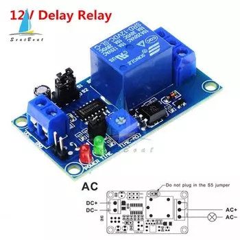 Aideepen DC 12V Time Delay Relay Module