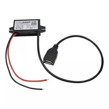 Aideepen DC-DC 12V 24V to 5V 24W Car Power Converter