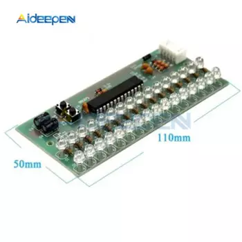 Aideepen двухканальный светодиодный VU метр