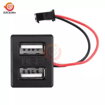 Aideepen двухслойная USB-розетка Type-C для светильников и вентиляторов