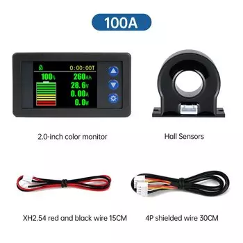 Aideepen H56AH вольтметр амперметр кулонометр