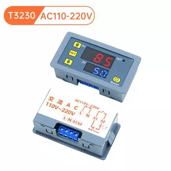 Aideepen LED Display Cycle Timer Control Switch T3230