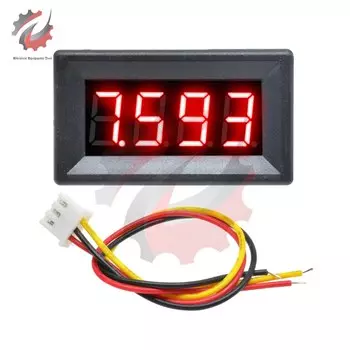 Aideepen Мини цифровой вольтметр DC 0-100В