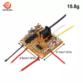 Aideepen плата BMS для литий-ионных аккумуляторов 5S