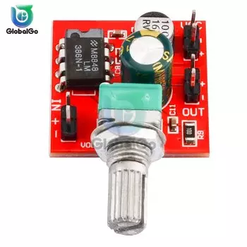 Aideepen плата-усилитель микрофона LM386