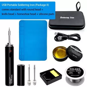 Aideepen Портативный аккумуляторный паяльник 10 Вт