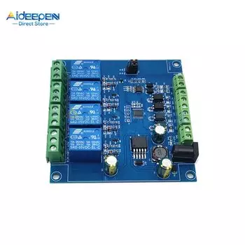 Aideepen Relay module switch Modbus RTU 1/2/4/8 каналов
