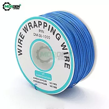 Aideepen силиконовый провод 30AWG 250м черный