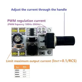 Aideepen step-down constant current converter
