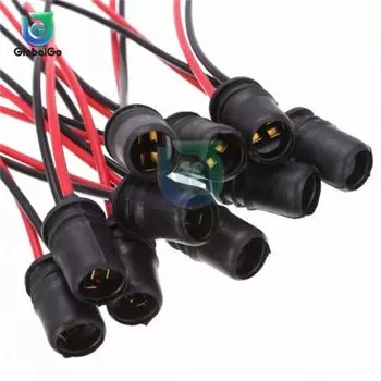 Aideepen T10 W5W автомобильные клиновые разъемы для лампочек