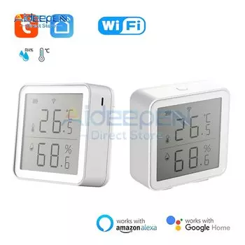 Aideepen Термогигрометр с ЖК-экраном