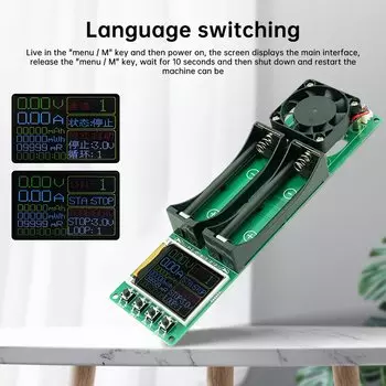 Aideepen Тестер емкости батарей 18650