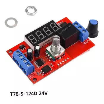 Aideepen Time Relay Модуль реле задержки времени 5В 12В 24В 10А