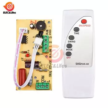 Aideepen Universal Fan Remote Control Modified Board